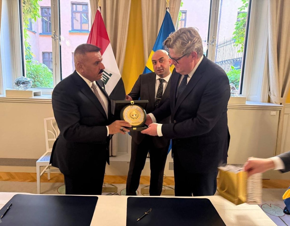 العراق والسويد يوقعان مذكرة تفاهم أمنية شاملة