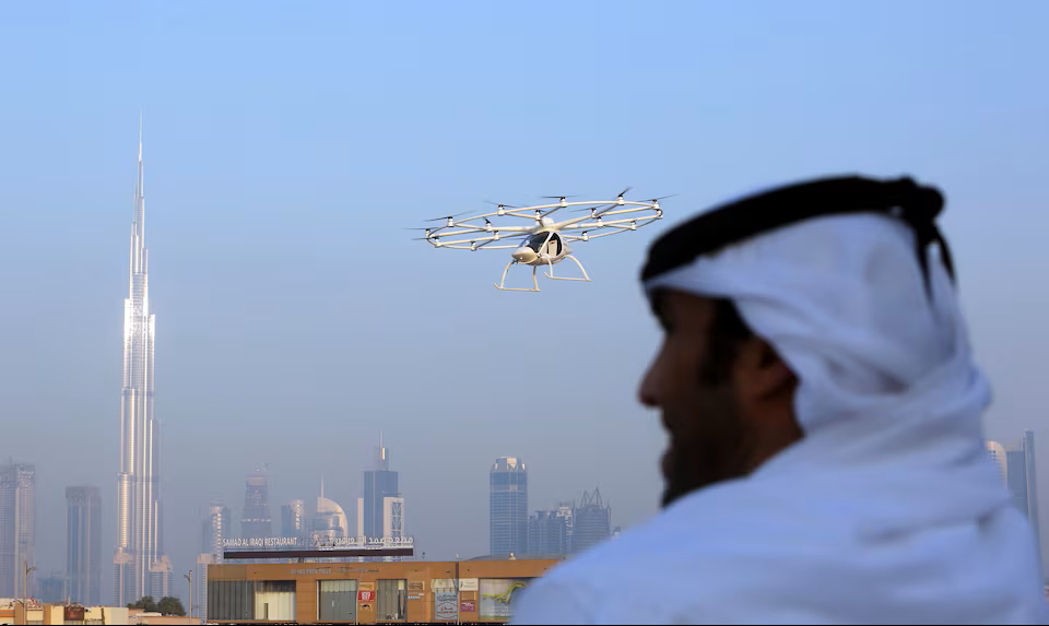 هيئة المواصلات: بدء تشغيل التاكسي الجوي في دبي بحلول نهاية العام